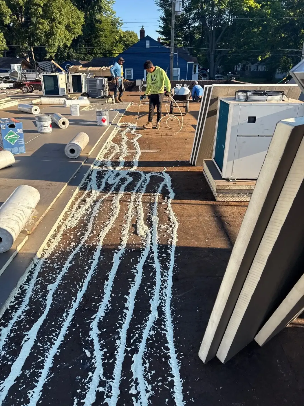 Membrane repair completed in Meridian Hills